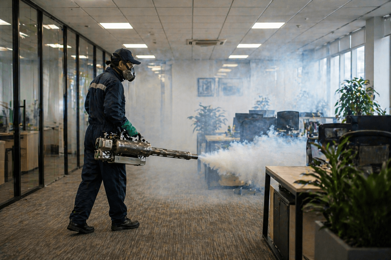Residential fumigation service support